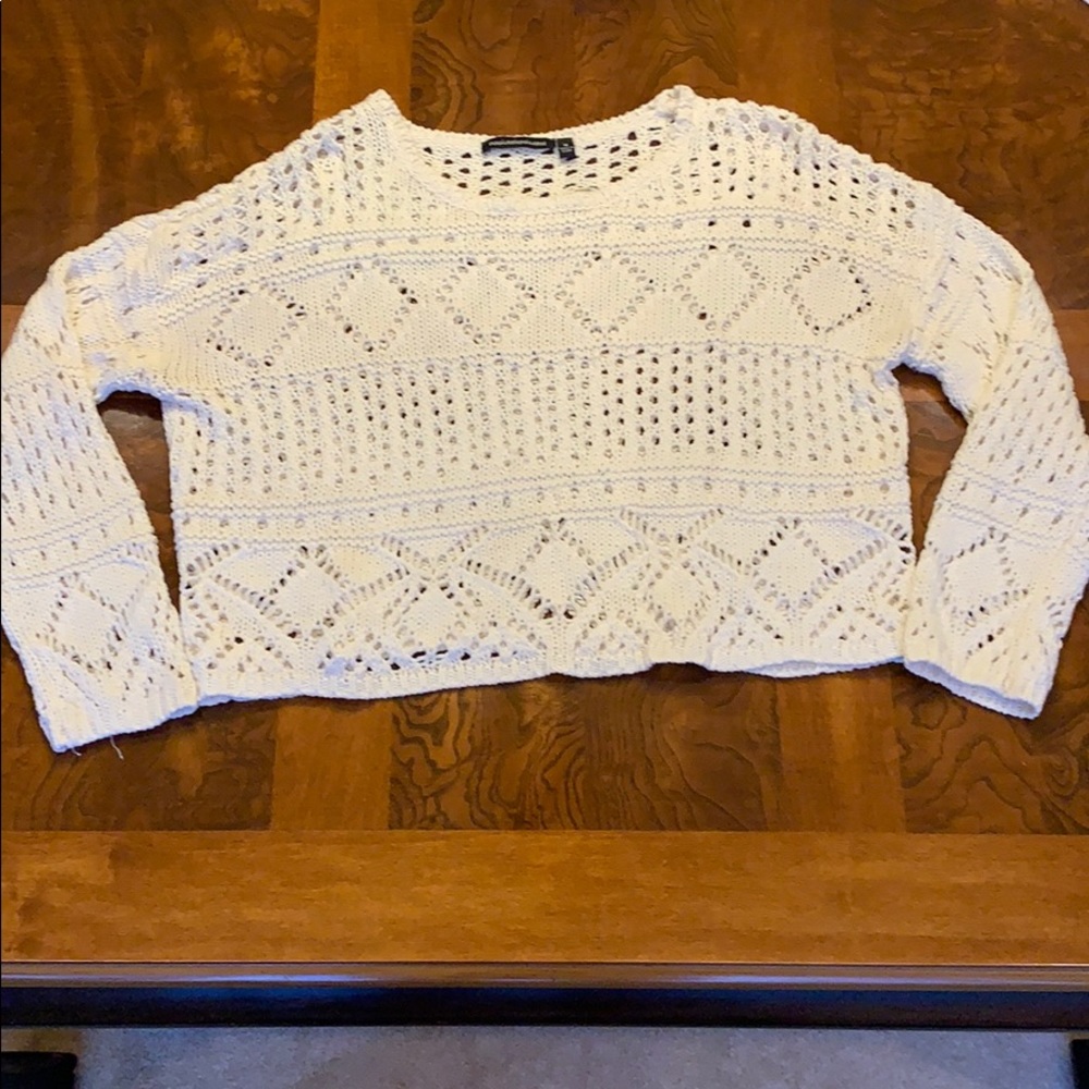 Crochet sweater